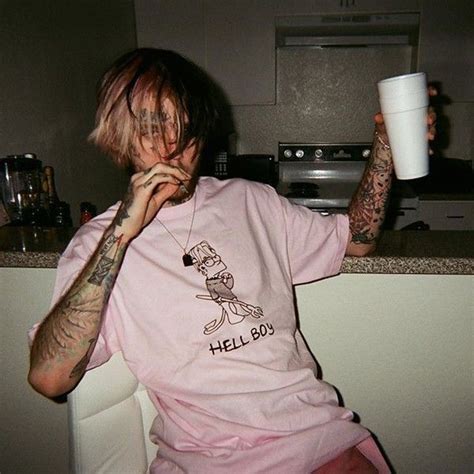 Pin By Mei On My Polyvore Archives Lil Peep Hellboy Lil Peep