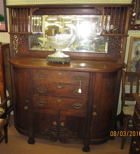 1800's American Oak Sideboard/Buffet For Sale | Antiques.com | Classifieds