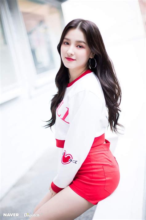 Momoland Nancy With Red Hair By Naver X Dispatch Sexy K Pop