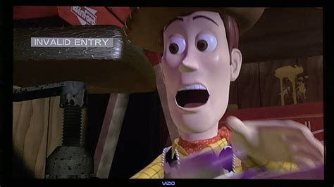 Toy Story 2005 Dvd Woody Scream Aaaah😫caminal Toy Kill Woody Buzz Arm