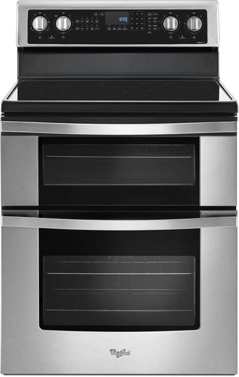 Whirlpool® 30 Stainless Steel Free Standing Double Oven Electric Range