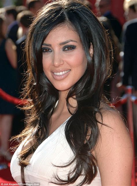 Kim Kardashian Confesses She Re Sculpted Her Hairline To Get Rid Of