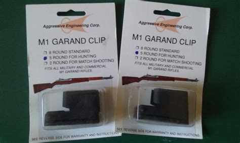 M1 Garand Clip 5rd For Hunting Us Made By Aec 5 Round Clips For Sale
