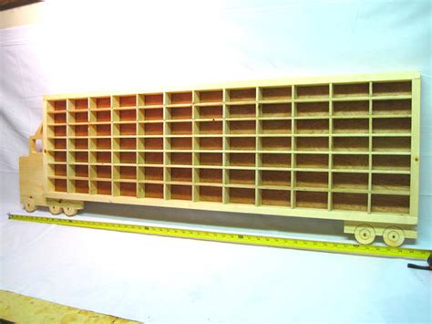 Type:cardboard floor display with wheels. DIY Wooden Truck Hot Wheels Display - J & N Roofing ...