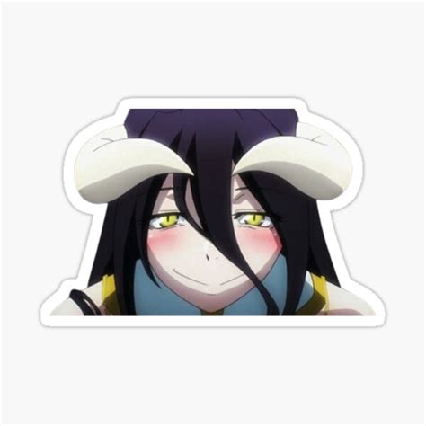 Albedo Overlord Sticker For Sale By Sm3km Redbubble