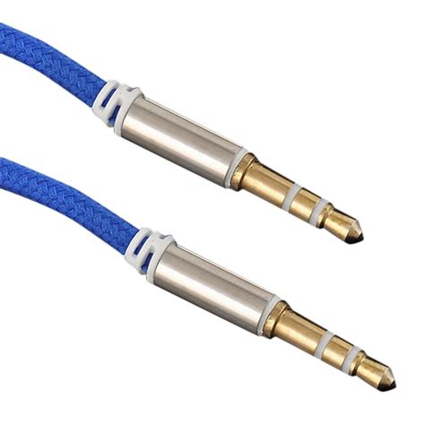 I have also given the. 1m Nylon Jack Audio Cable 3.5 mm to 3.5mm Aux Wire Line Male to Male Car Headphone Speaker Aux ...