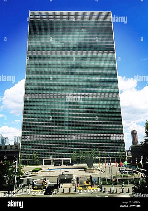 The United Nations Secretariat Building Is Located On The Un Campus On