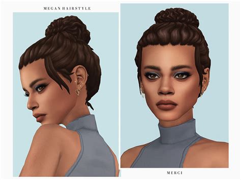 Sims 4 Hairline Maxis Match