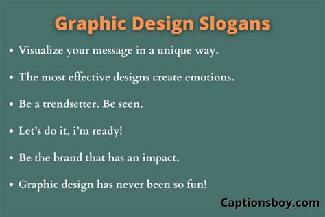 400 Best Graphic Design Slogans That You Will Like