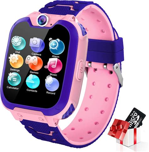 Kids Smart Watch For Boys Girls Touch Screen Smartwatches With Phone