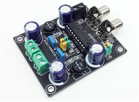 10w Class D Stereo Audio Amplifier With Mute Shutdown And Four Gain