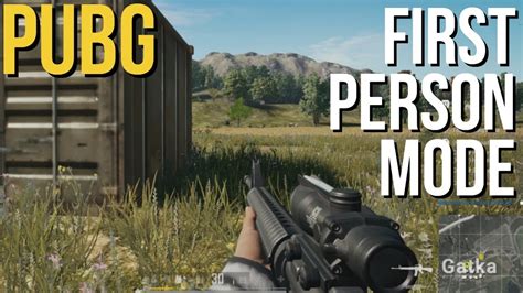 Pubg Xbox Fpp First Person Mode Youtube