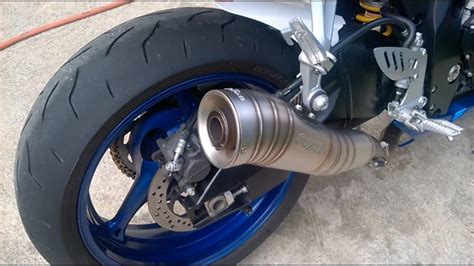Suzuki Gsxr Hot Exhaust Sound Akrapovic Two Brothers Sc Project Youtube