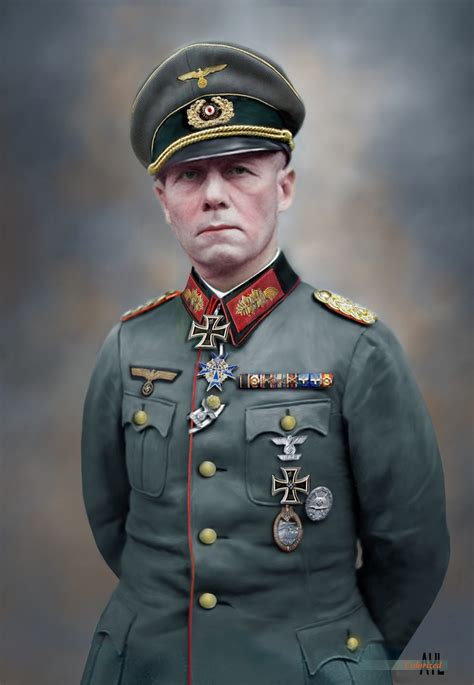 Colors For A Bygone Era Field Marshal General Erwin Rommel 1891 1944