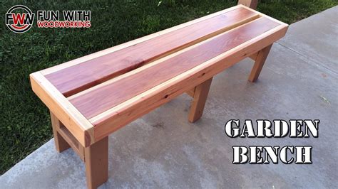 Maybe you would like to learn more about one of these? Project - How to build a quick and easy garden bench out ...