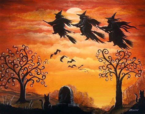 Ron Byrum B1955 — 1170×917 Halloween Painting Halloween Prints