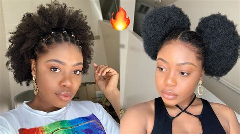 8 Easy And Simple 4c Natural Hairstyles How To Style 4c