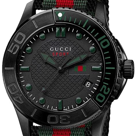 Widest selection of new season & sale only at lyst.com. Gucci G-Timeless Sport Web Nylon Mens Watch YA126229