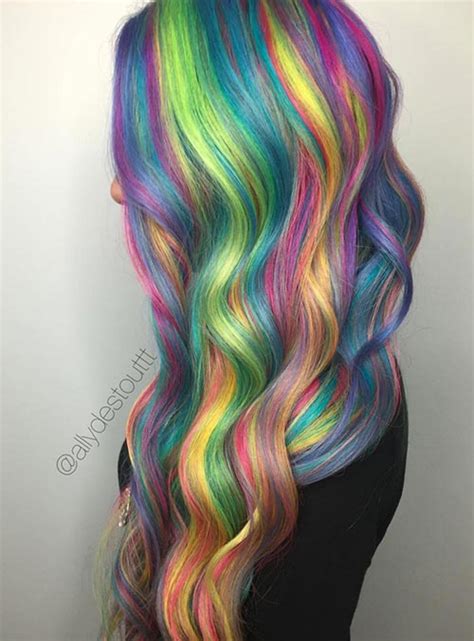 50 Bold Pastel And Neon Hair Colors In Balayage And Ombre Fashionisers©