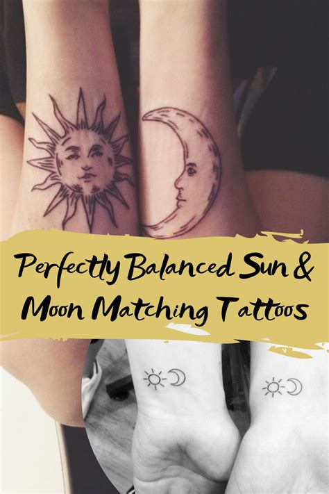 Sun And Moon Zodiac Tattoo Unleash Your Inner Star Sign With This