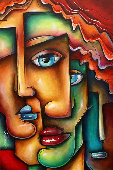 Mixed Emotions Painting By Michael Lang