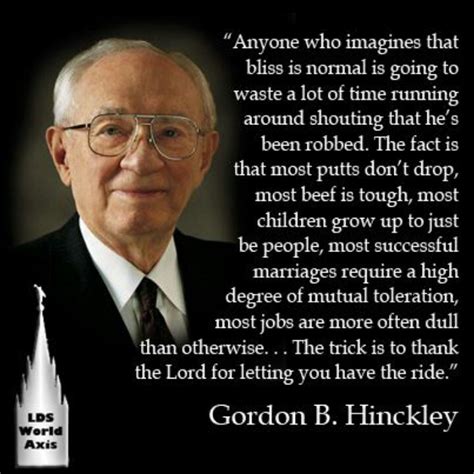Quotes From Gordon B Hinckley Quotesgram
