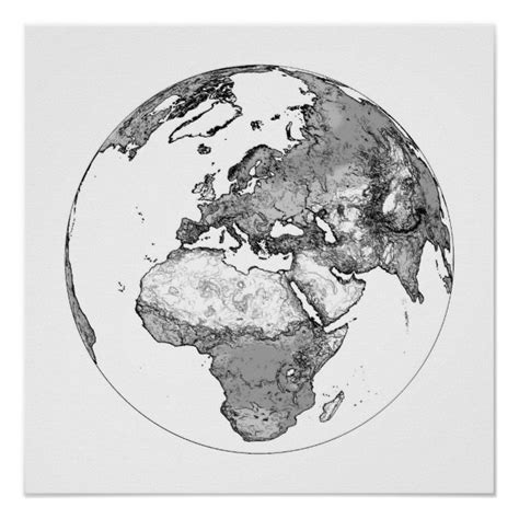 Planet Earth Drawing At Explore Collection Of