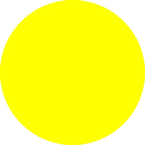 Yellow Dot Clip Art At Vector Clip Art Online Royalty Free