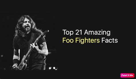Top 21 Fascinating Foo Fighters Facts Nsf News And Magazine