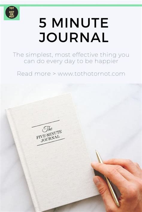 5 Minute Journal Template