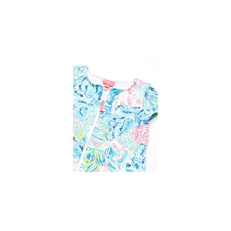 Lilly Pulitzer Girls Big Upf 50 Ivy Cover Up Multi Sink Or Swim