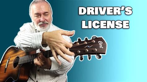 Olivia Rodrigo Drivers License Fingerstyle Guitar Cover Youtube