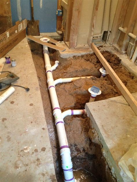 New Indoor Plumbing Bathroom Plumbing Plumbing Pipe Installation