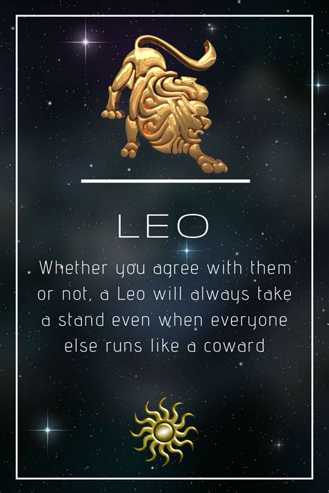 A Leo Doesnt Back Down Click To Get Daily Horoscopes Sent To Your