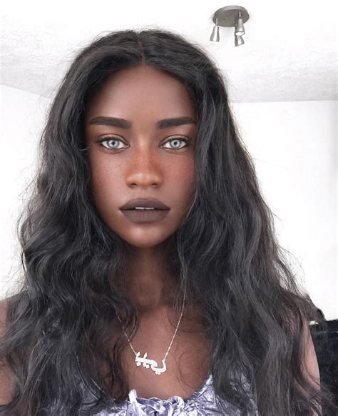 On Instagram Melvnin For Make Up Tutorials Follow Darkskinwomen