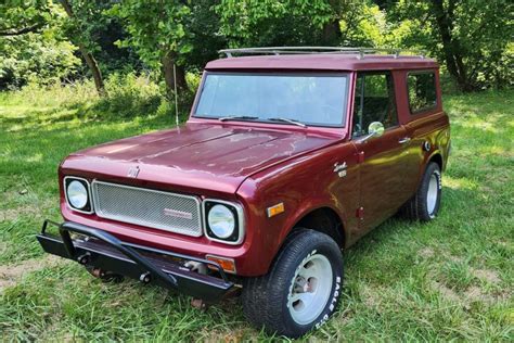 No Reserve 1970 International Harvester Scout 800a 4x4 3 Speed For