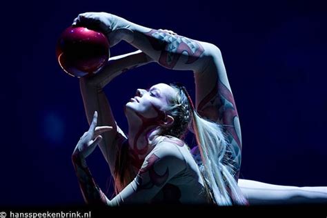 Cirque Du Soleil Delirium Contortionist With Ball Contortion Photo