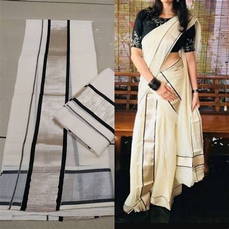 Kerala Saree Designer On Instagram Kerala Cotton Set Mundu With