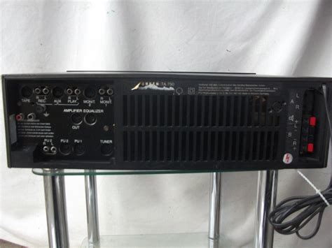 Large Telefunken Ta 750 Amplifier Integrated Hi Fi Stereo Amplifier