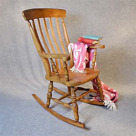 Rocking Windsor High Back Chair Country Rocker Antiques Atlas