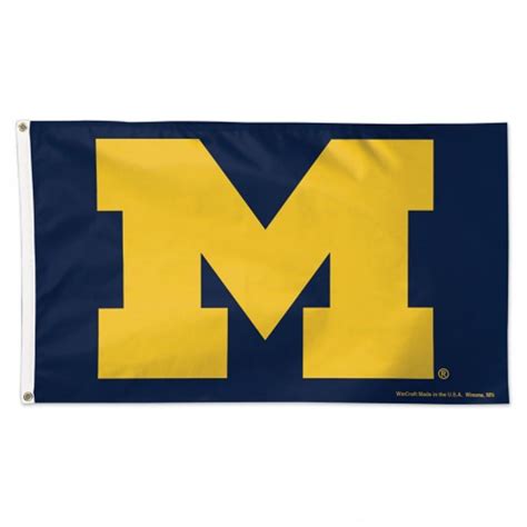 University Of Michigan Flag 3x5 Uncommon Usa