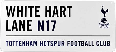 Thfc Official Tottenham Football White Hart Lane Stadium Metal Street
