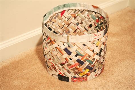How To Recycle Recycled Waste Paper Basket