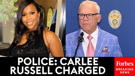 Breaking News Carlee Russell Charged With Two Misdemeanors After