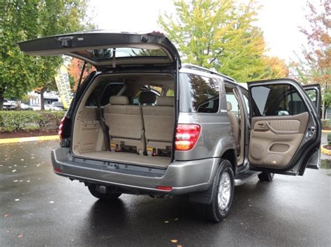 2003 Toyota Sequoia Limited 3rd Row Seats Leather Heated