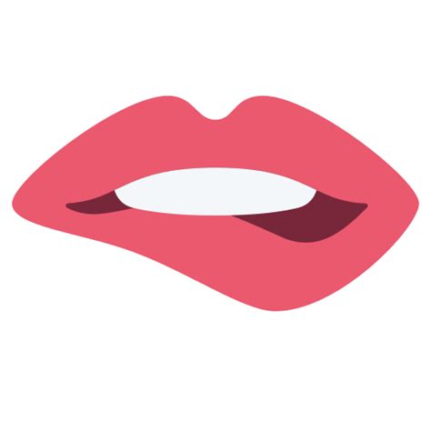 🫦 Biting Lip Emoji Lip Bite Emoji