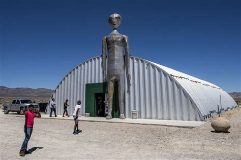 Here We Go Again Communities Near Area 51 Brace For Influx Of Ufo