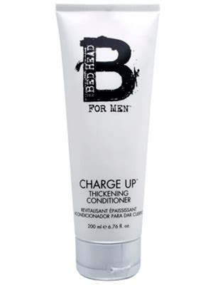 TIGI Bed Head B For Men Charge Up Thickening Conditioner Free