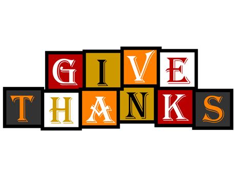 Free Clipart N Images: Give Thanks Banner