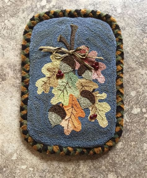 Finished Fall Needle Punch By Pinesandneedlework On Etsy Quilt